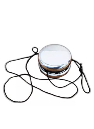 Silver Round Magic Stainless Steel Professional Yoyo pack of 2