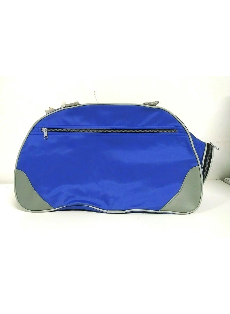 Travel Duffel bag with Wet Pocket & Shoes Compartment Ultra Lightweight BLUE