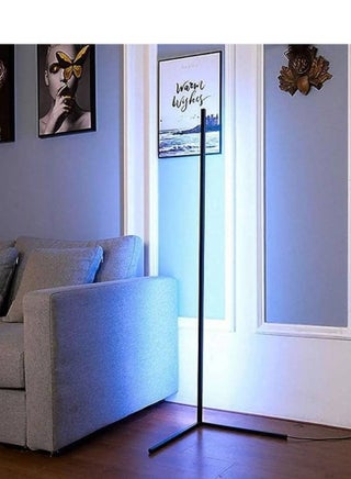 Smart RGB LED Floor Lamp,Modern Minimalism Color Changing LED Dimmable Torchiere,20W Multicolour 140cm