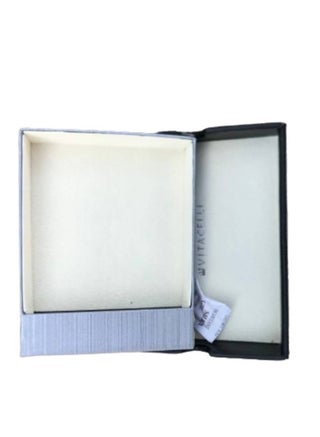 Premium Wallet Gift Box, Folding Wallet Gift Boxes for Presents With Lid,Very Suitable for Festival, Birthday, Anniversary, etc Black And Grey (14cm x 12cm x 3.5cm)
